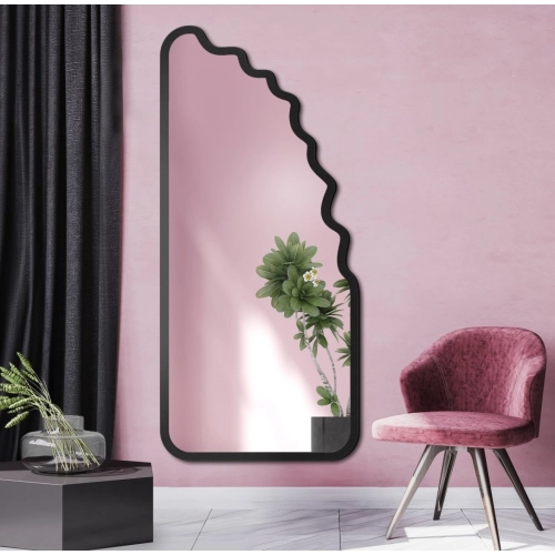 Lustro nieregularne w ramie mdf - FLUX – Blobs Mirrors